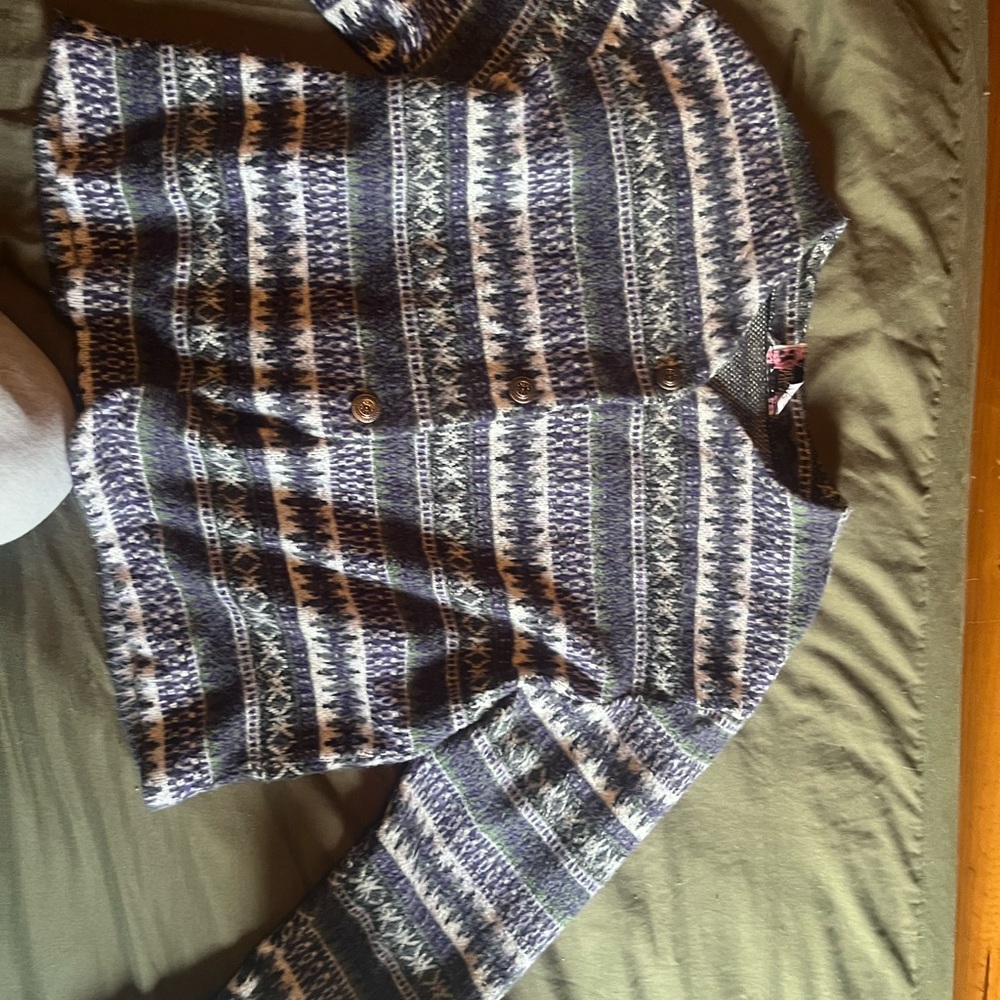 Women's Patterned Cardigan Sweater
